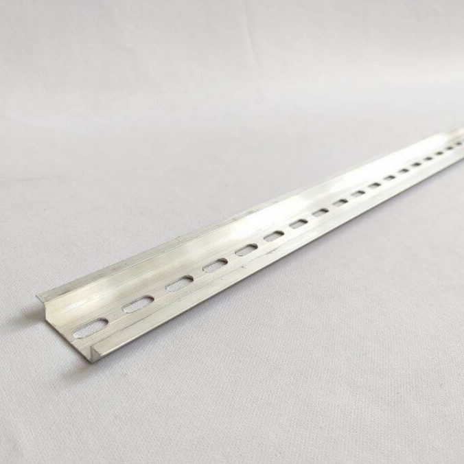 favorit] Rel dudukan MCB panel alumunium aluminium almunium 1meter