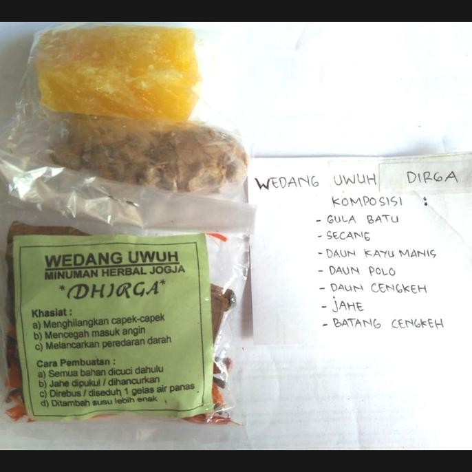 

monggo] wedang uwuh dhirga