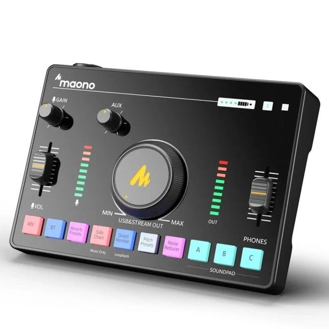 Maono Caster C2 Neo Podcast Streaming Mixer