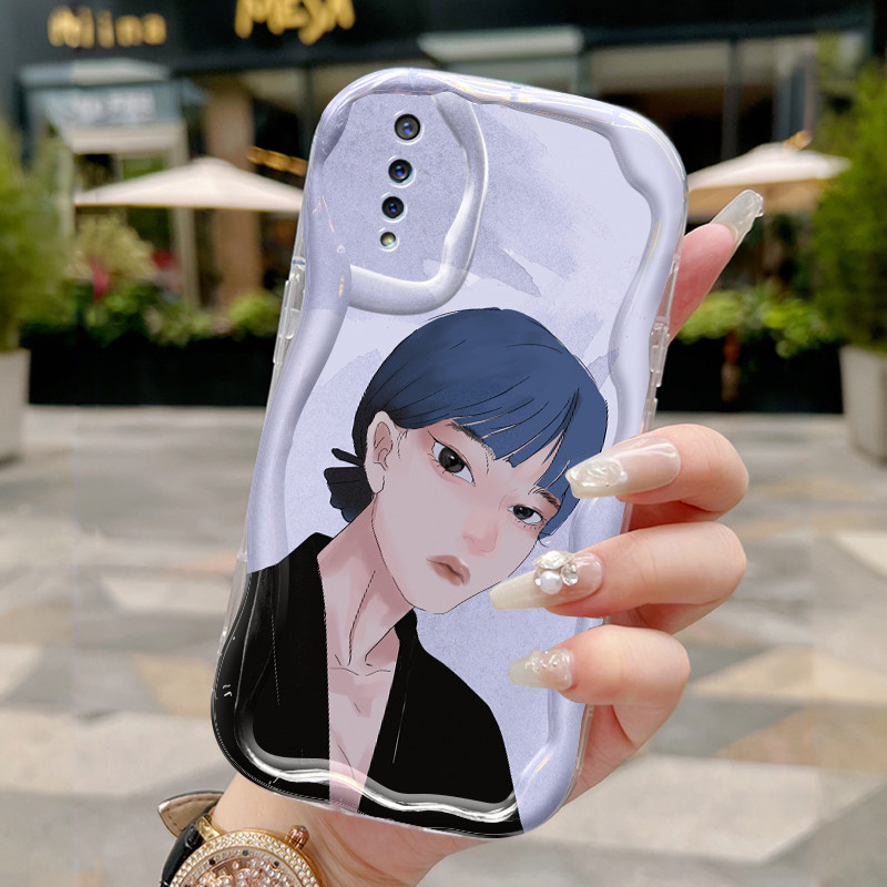 Casing Hp Untuk VIVO S1 VIVO S1 Pro Case Casing HP Kesing karakter komik Korea Softcase trendi sampu