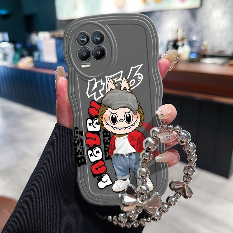 Casing Hp Untuk Realme 8 Realme 8 Pro Case Casing model Monster Cesing HP Kesing Anti Drop rantai Ka