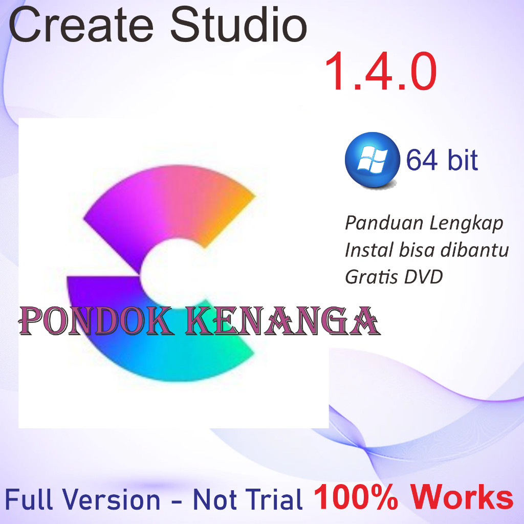Create Studio - Full Version, Lifetime