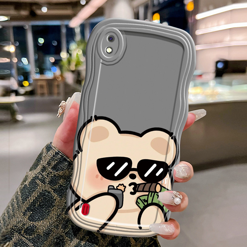 Casing Hp Untuk Samsung Galaxy A10 Case Casing HP Kesing merokok Softcase gelombang transparan trend