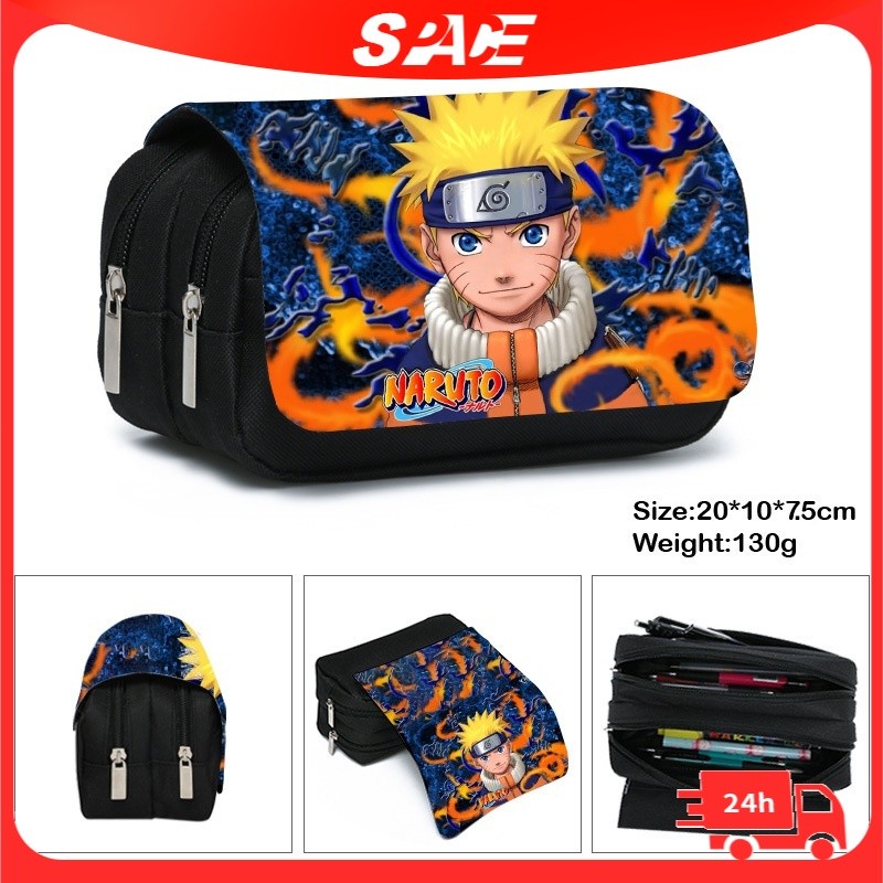 

[Stok Tersedia] Kotak Pensil Naruto Kotak Alat Tulis Siswa Sekolah Kartun Anime Tempat Pensil Anak Tas Pensil Anak |3BE2F815|