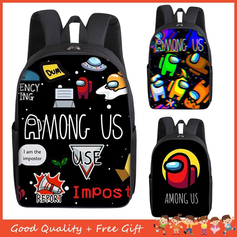 

【21warna】Diantara Kami Ransel Cetak Anime untuk Anak Laki-laki Perempuan 16 Inci Tas Sekolah Siswa Sekolah Dasar dan Menengah Ransel + Tas Bahu + Tempat Pensil Ruang Manusia Serigala Membunuh |A449660D|