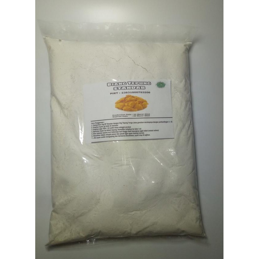 

Biang Tepung Fried Chien Standar 1Kg - Bumbu Ayam Goreng Crispy 1 Kg
