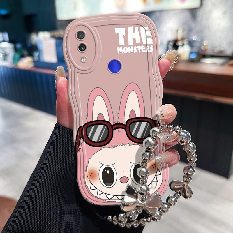 Casing Hp Untuk Xiaomi Redmi Note 7 Note 7s Note 7 Pro Case HP model Monster lucu Casing Anti Drop K