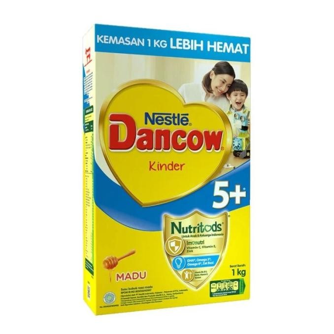 

DANCOW 5+ Susu Anak 5 tahun ke atas 1000gr/1kg Madu VIP