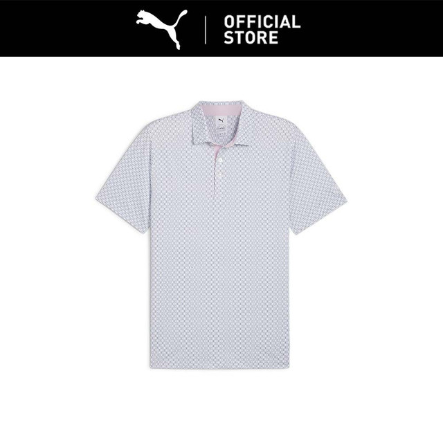 PUMA Atasan Kaus Polo Pria x ARNOLD PALMER Citrus