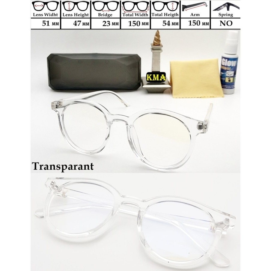 Kacamata Minus / Frame Bulat /Kacamata Boboho / Kacamata Bulat