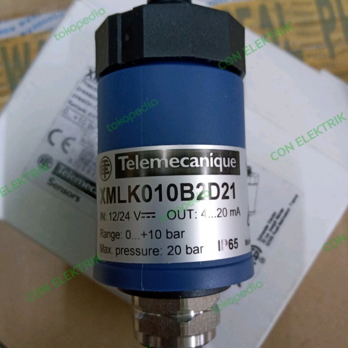 newgan Pressure Transmitter 0-10 bar 4-20mA XMLK010B2D21Schneider