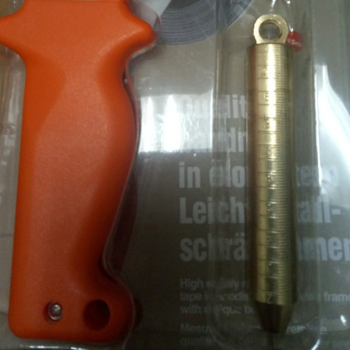 

newgan!! sounding meter tape ritcher ricther 15 Mtr bandul brass