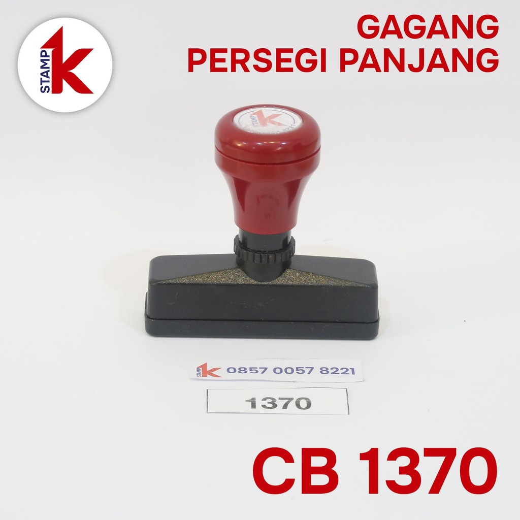 

Gagang Stempel Flash / Warna 1370 CB1370 CB 1370 Persegi Panjang 1370