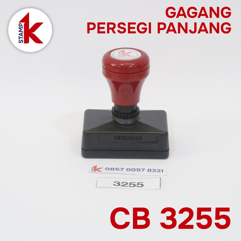 

Gagang Stempel Flash / Warna 3255 CB3255 CB 3255 Persegi Panjang 3255