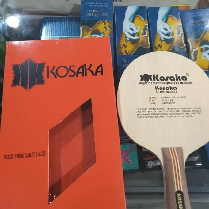 Kayu Bad Pingpong Bet Tenis Meja Kosaka