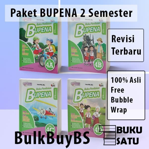 

BulkBuyBS Bupena Kelas 4 SD Erlangga Bupena 4A 4B 4C 4D