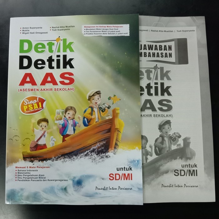 

Buku Kelas 6 SD MI Latihan Soal Ujian Nasional Detik dan Asesmen