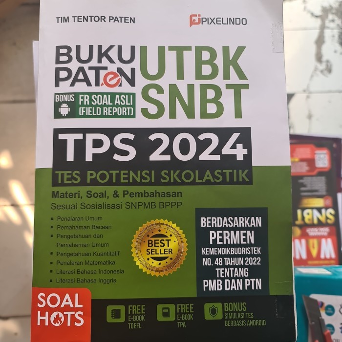 

BUKU PATEN UTBK SNBT TPS 2024