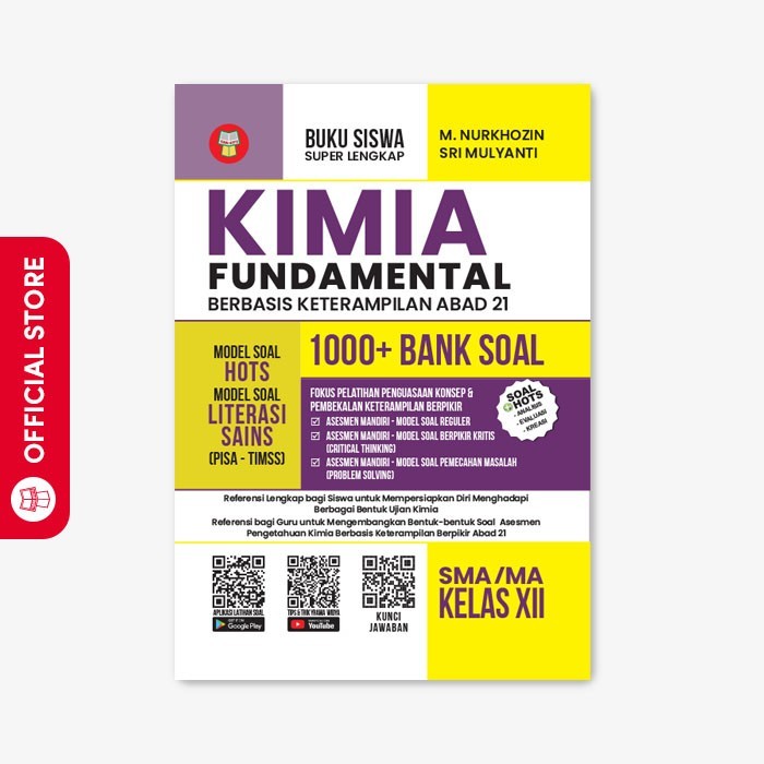 

Yrama Widya - Kimia Fundamental SMA/MA Kelas 12