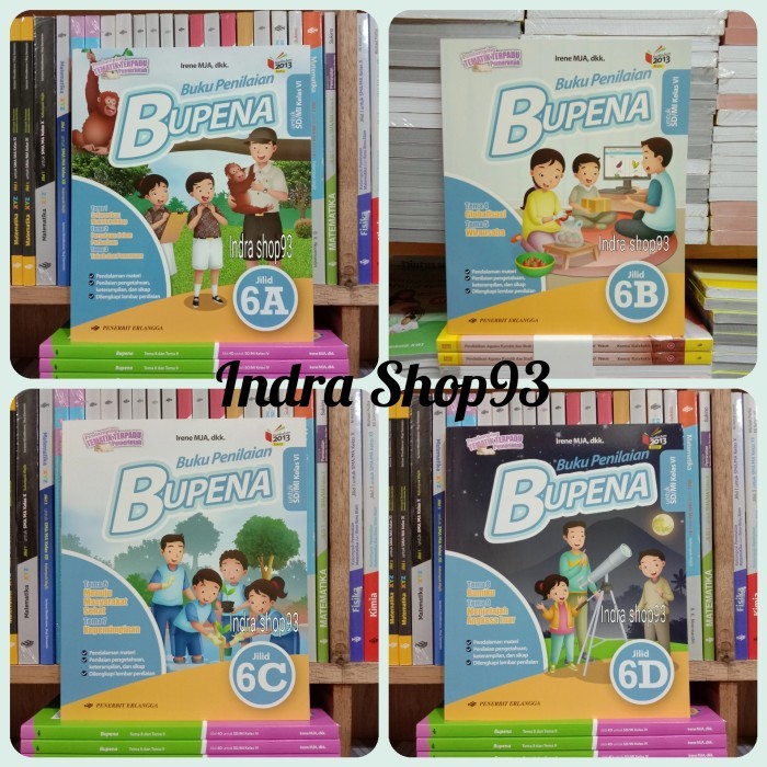 

Buku Bupena 6A,6B,6C,6D Kelas 6 SD K13 Revisi Erlangga