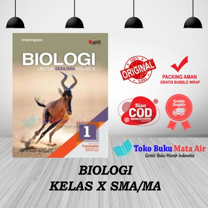 

BIOLOGI 1 UNTUK SMA/MA KELAS X ( K13N )
