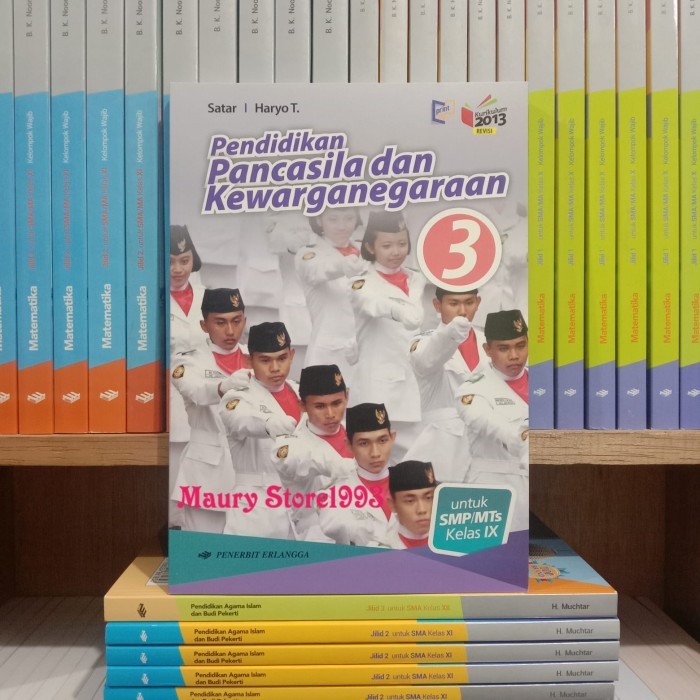 

Buku PPKn Satar Kelas 9/IX 3 SMP K13 Revisi Erlangga