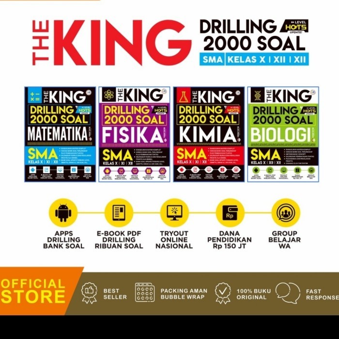 

THE KING DRILLING HOTS UPDATE 2000 SOAL FISIKA SMA