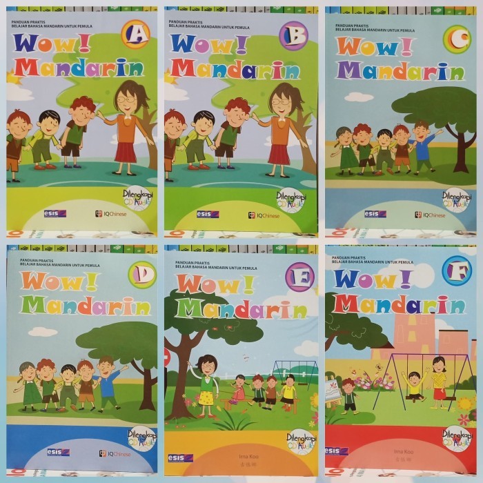 

Wow Mandarin A-F untuk SD kelas 1-6