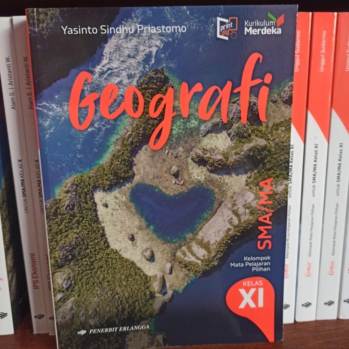 

BUKU GEOGRAFI KELAS 2 11 XI SMA ERLANGGA KURIKULUM MERDEKA