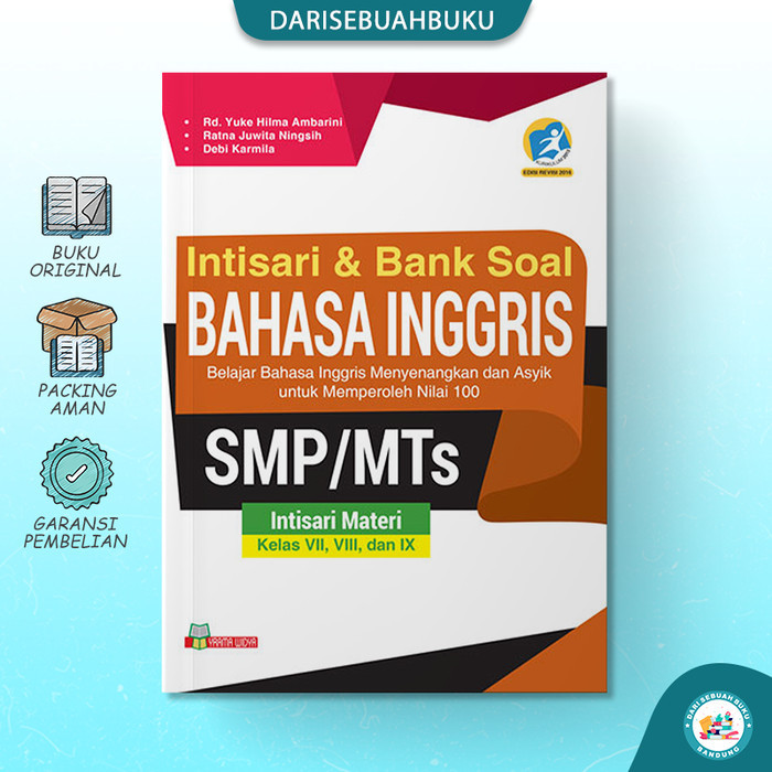 

Buku Intisari & Bank Soal Bahasa Inggris SMP/MTs - Pengayaan K-13