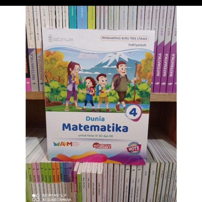 

NEW Buku Dunia Matematika Kelas 4 SD Kurikulum Merdeka