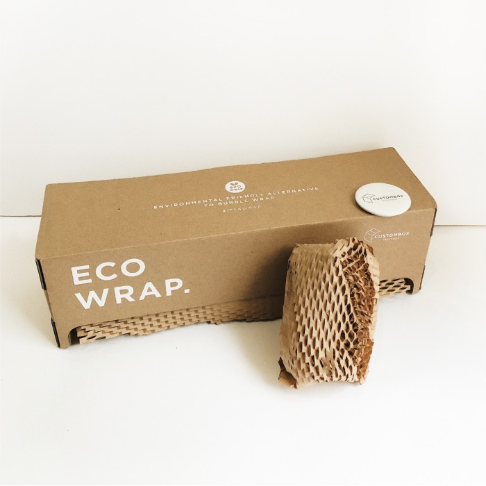 

Eco Wrap (38X50M) Eco Friendly Bubble Wrap Honeycomb Paper Kertas Roll Terbaik