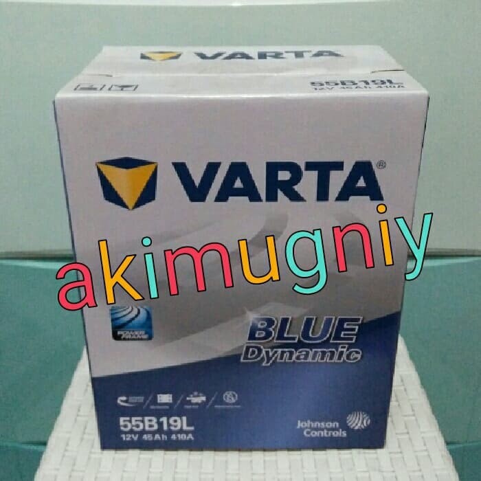 TERBARU- aki ns40zl 55b19l varta 12v 45ah cca 410 -KUALITAS TERBAIK