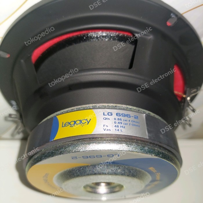 Speaker Legacy 6 Inch Subwoofer 696 2