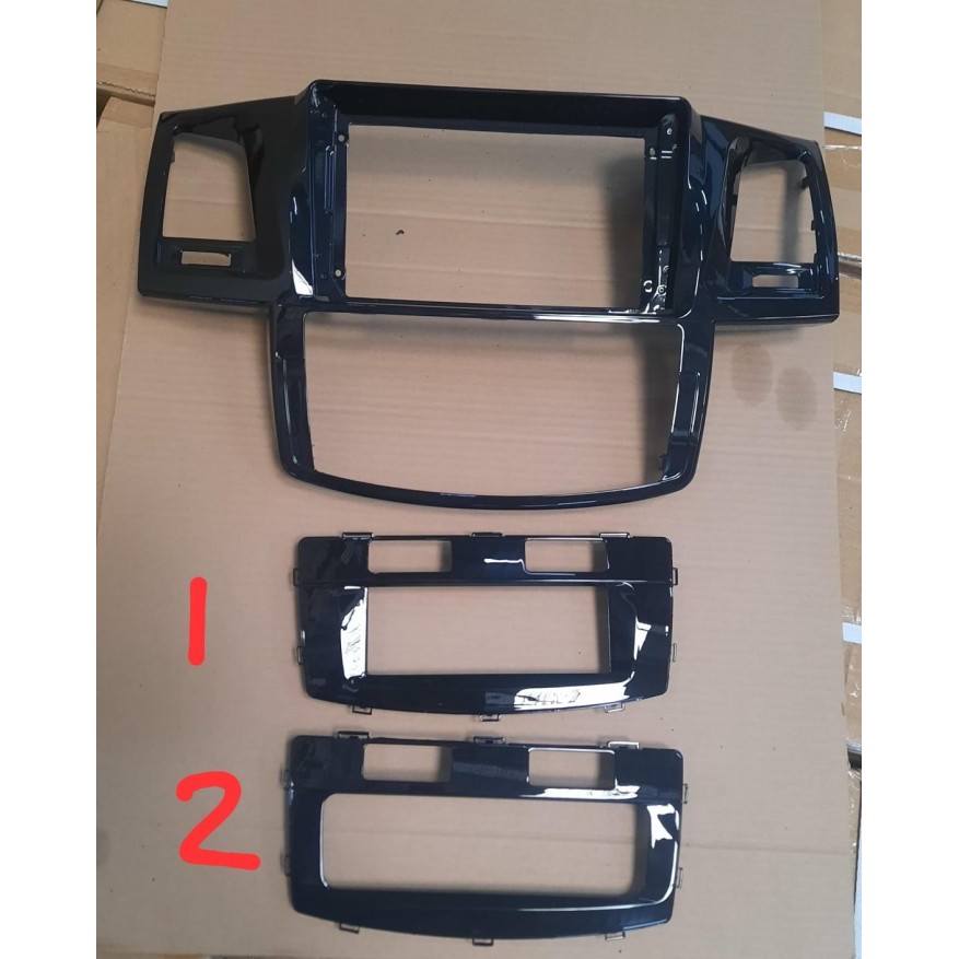 Frame Head Unit Fortuner 2005 Tanpa Canbuss 9 Inch