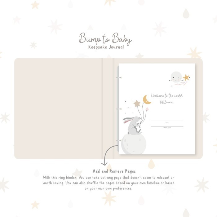 

Paperie Lab - Baby Keepsake Journal