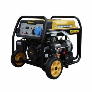 Masih Krisbow Genset Bensin 5500 Watt Krp55 Generator 5500W 1Ph Open Krp55