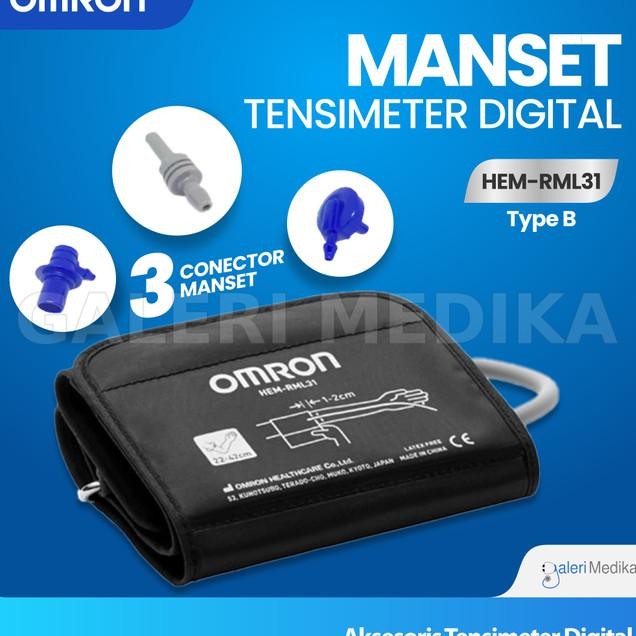 Manset Tensimeter Digital Omron Hem-Rml31 Type B Manset Omron Jumbo