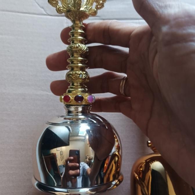 Silahkan Order] genta manggis bajra Bali Gold