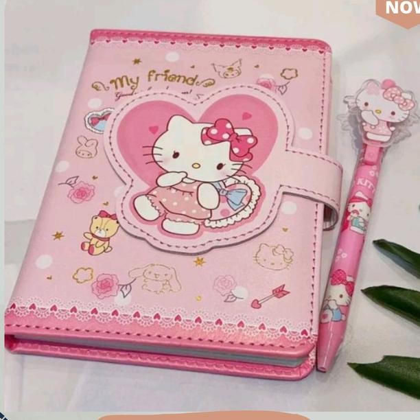

Notebook Kuro Melody 2 In 1 / Notebook Sanrio / Buku Jurnal Kuro