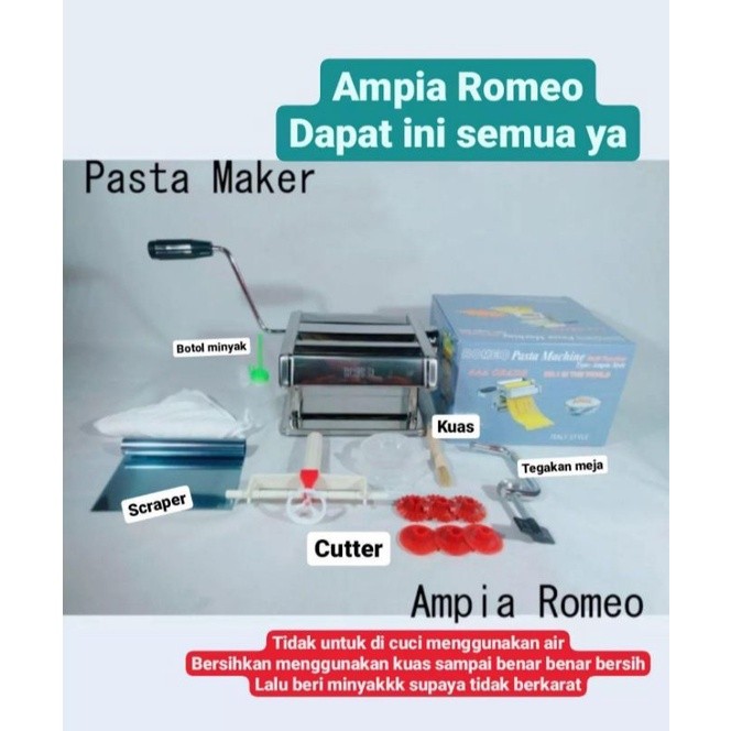 KULITAS TERBAIK- ampia romeo ampia gilingan pasta romeo