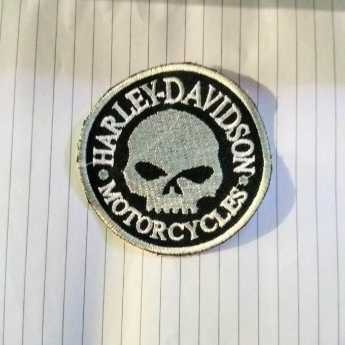 

siap kirim] Patch Bordir Harley Davidson Motor/EMBLEM MOTOR