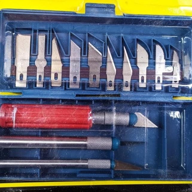 

Bagus Pisau Bonsai Kelapa / Alat Ukir Seni 13 Set 3 Pegangan Laris