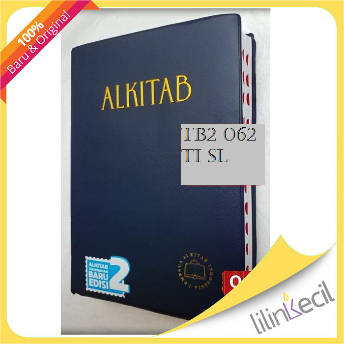 Alkitab LAI Ukuran Besar TB 062 TI SL