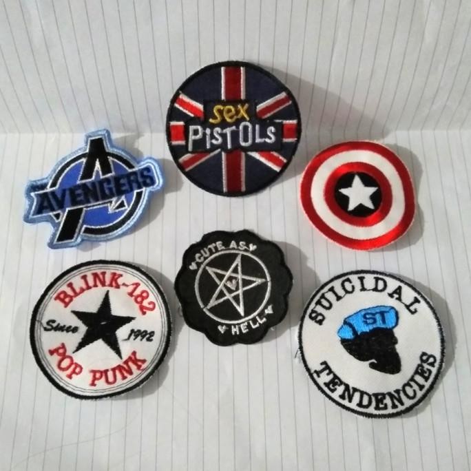 

/////] Patch Bordir Logo Luar Negeri