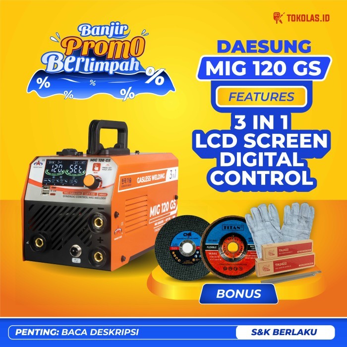 Daesung MIG 120 GS Mesin Las