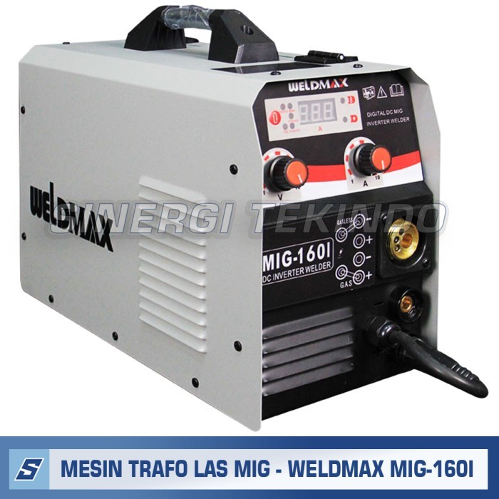 kosnew@ Mesin Las MIG CO2 Trafo Las MIG - WELDMAX MIG-160I Travo Las MIG 160 A
