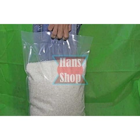 Kantong Plastik Beras Premium 5 Kg Kilogram Nylon Bag Dengan 3 Lubang
