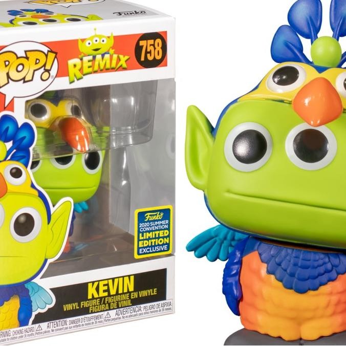 FUNKO POP Funko Pop Exclusive SDCC 2020 Disney Up - Toy StoryAlien Remix - Kevin