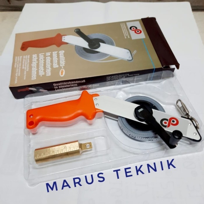 

newgan!! Meteran Minyak Baja /Oil Depth Meter /Sounding Tape 10meter